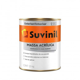 Massa Acrilica 1.3Kg - SUVINIL