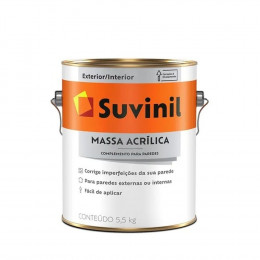 Massa Acrilica 5.5kg - SUVINIL