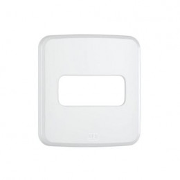 Placa Tomada Interruptor 1 Posição Embutir Móveis Compose - WEG