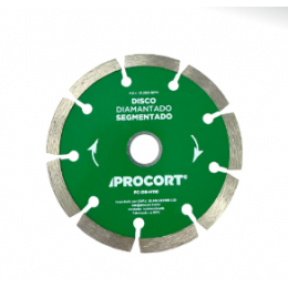 Disco Diamantado Segmentado 110MM - PROCORT