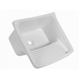 Tanque Plastico 58x52x32CM 40L Branco - Astra