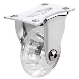 Rodizio Gel Fixo 2'' Rodinha Bisao