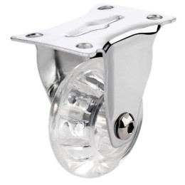 Rodizio Gel Fixo Rodinha 1.5 Bisao