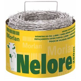 Arame farpado 250m f16 NELORE