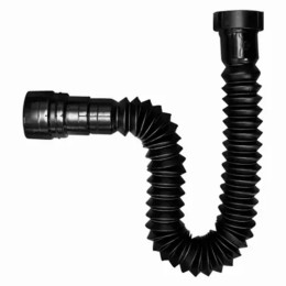 Sifão Sanfonado 60cm Preto - ASTRA