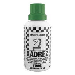 Corante liq - verde xadrez