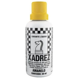 Corante liquido - amarelo xadrez