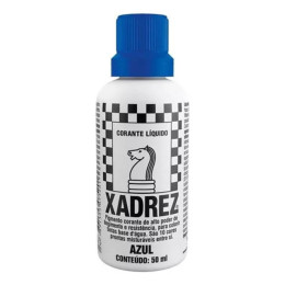 Corante liq - azul xadrez