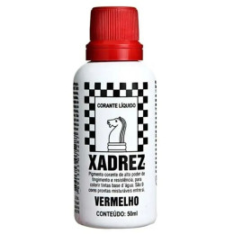 Corante liqUido - vermelho XADREZ