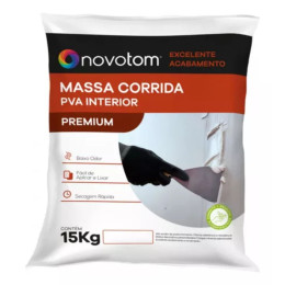 Massa corrida pva 15kg Cromix/Novotom