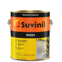 Tinta Piso Fosco Cinza 3,6L - SUVINIL