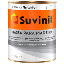 Massa para Madeira 1,30Kg - SUVINIL