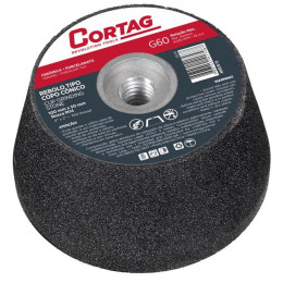 Rebolo Tipo Copo Cônico 100 X 50 G60 M14  CORTAG