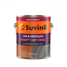 Tinta Esmalte Cor & Proteção Fosco Branco 3,6L - SUVINIL