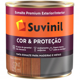 Tinta Esmalte Sintético Cor & Proteção Vermelho Brilhante 225ml - SUVINIL
