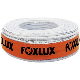 Cabo Coaxial Branco 95% (59) 1 metro - FOXLUX