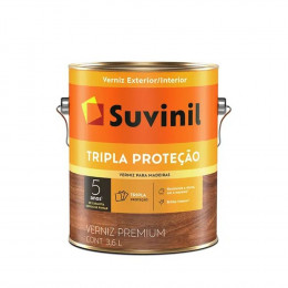 Verniz Brilhante Tripla Protecao 3.6l Canela - SUVINIL