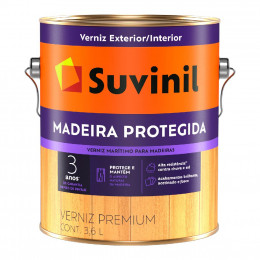 Verniz Madeira Protegida Acetinado 3,6L - SUVINIL