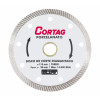 Disco de Corte Diamantado Turbo para Porcelanato - CORTAG - 1