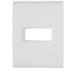 Placa 4x2'' 1 pos 57106004 br liz tramontina - 1