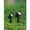Espeto LED Solar Noir MR11 3W 6500K - TASCHIBRA - 2