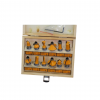 Fresa p/tupia jg c/12pc 6m akrt1201 INGCO - 3