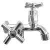 Torneira Máquina 1/4"V Cross Cromada - GOOD - 1