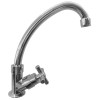 Torneira Cozinha Mesa Bica Móvel 1/4"V Cross Cromada - GOOD - 1