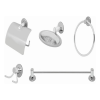 Kit Acessórios para Banheiro Stander 6600 5 Peças - AGUIA METAIS - 3