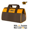 Bolsa fer lona 06 bolsos htbg281328 INGCO - 3