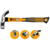 Martelo Unha Cabo Fibra 29mm HCH81016 INGCO - 2