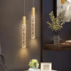 Luminaria Pendente Cristal Tube 2,5W 40Cm GOOD - 4
