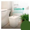 Lixeira branco 1446 STOLF - 3