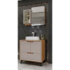 Armário kit Belmont Connect cor connect e freijo 80cm Balcony - 4