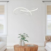 Luminaria Pendente Espacial Branco 33W 55Cm GOOD - 2