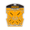 Nivel aluminio mag sold c/6pc amwh6001 INGCO - 3
