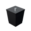 LIXEIRA PRETO 1446-P STOLF - 1
