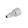 Conector com Rosca Fêmea 1/4"x1/4" Cartela c/ 1 Peça - VONDER - 1
