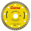 Disco de Corte Diamantado Turbo Porcelanato Flex 115MM 61577 - CORTAG - 1