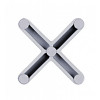 Espaçador Juntapiso Cruzeta c/ 100 Peças 4,0mm - CORTAG - 3