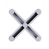 Espaçador Juntapiso Cruzeta c/ 100 Peças 4,0mm - CORTAG - 5