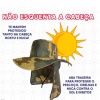 Boné Pescador Proteção BRD- Camuflado verde - 2