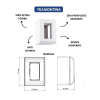 Caixa Sobrepor 1 Pos 57303001 Br Liz Tramontina - 2