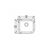 Cuba inox emb - n3 135x350x400mm s/pol GHELP - 2