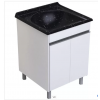 Armario Kit Tanque Lavanderia br/pr 61,5x61 AJ Rorato - 1