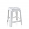 Banqueta Branca 35 x 35 x 45cm BBR - ARQPLAST - 1