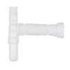 Sifão Sanfonado Copo Branco - ASTRA - 1
