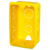 Caixa de Luz Amarela para Eletroduto Flexível Corrugado 4X2 - KRONA - 1
