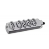 Tomada multipla 5x20A 2P+T CINZA MARGIRIUS - 1