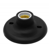 Bocal e27 teto preto bte27036 G20 - 1